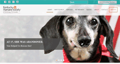 Desktop Screenshot of kyhumane.org